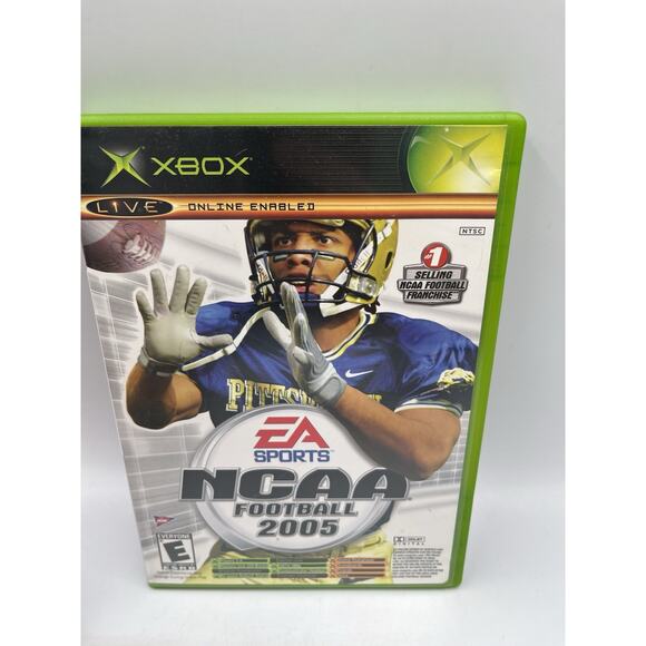 NCAA Football 2005 & Top Spin (Original Xbox) TESTED - Picture 1 of 6